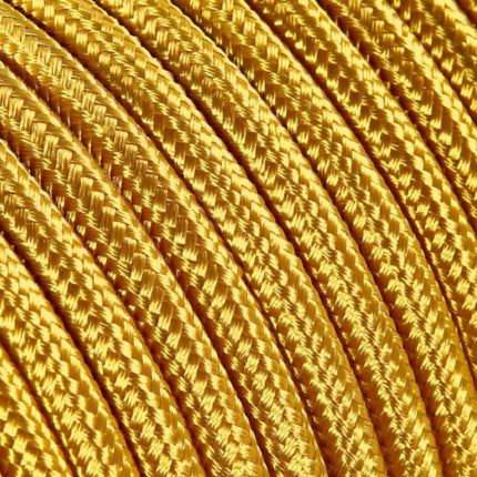 Kynda Light Strijkijzersnoer Goud - rond, effen stof