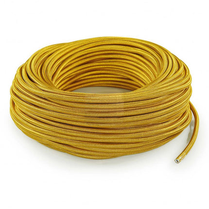 Kynda Light Strijkijzersnoer Goud - rond, effen stof