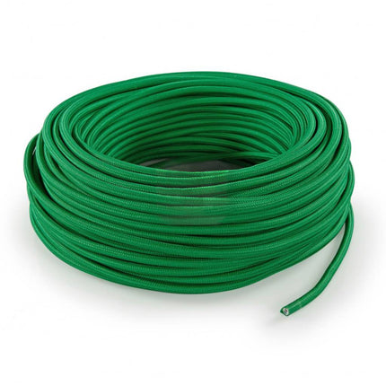 Kynda Light Strijkijzersnoer Groen - rond, effen stof
