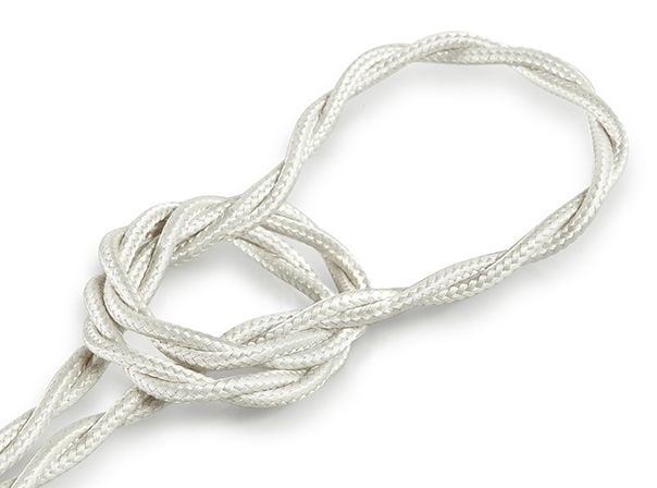 Kynda Light Strijkijzersnoer Ivoor - gedraaid, effen