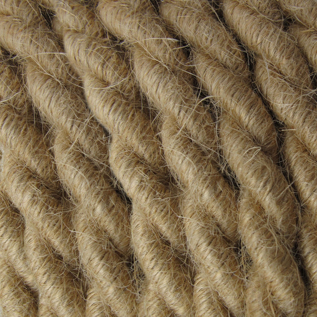 Kynda Light Strijkijzersnoer Jute - gedraaid - ø12mm