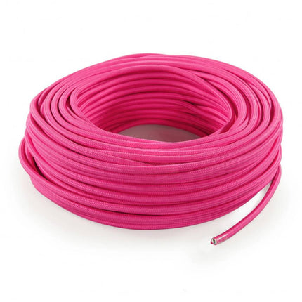Kynda Light Strijkijzersnoer Roze - rond, effen stof