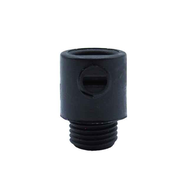 Kynda Light Trekontlaster kunststof - uitwendig schroefdraad - 7 mm | Zwart