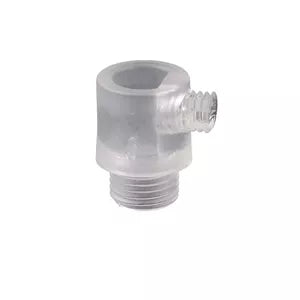Kynda Light Trekontlaster kunststof - uitwendig schroefdraad - 7 mm | Transparant