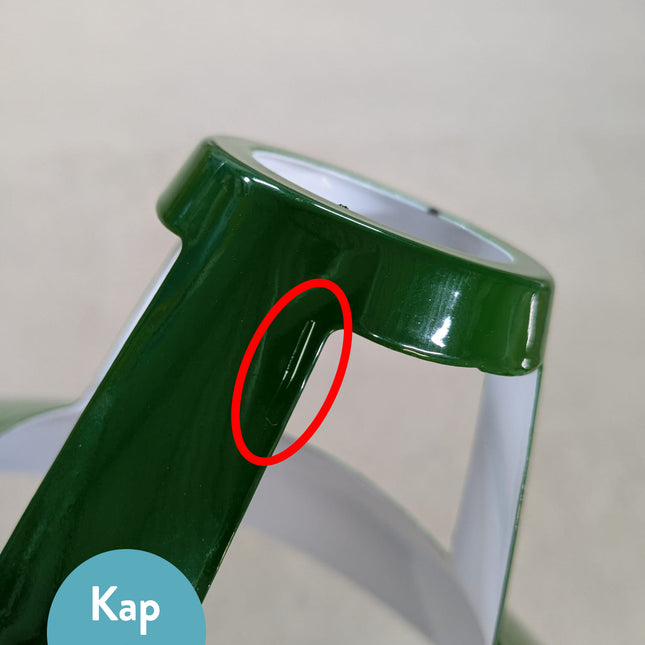 Kynda Light TWEEDEKANS | Lampenkap 'Hafthor' metaal Groen met lichte beschadigingen