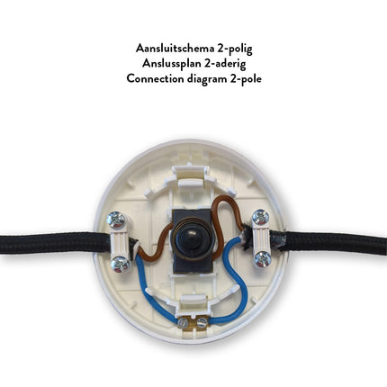 Kynda Light Voetschakelaar zwart