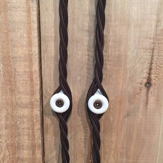 Kynda Light Wand-of plafondbevestiging porselein - Ø 18mm | Zwart