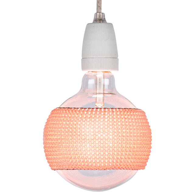 LampSleeve Coral Pink - Globe 125 mm | Large