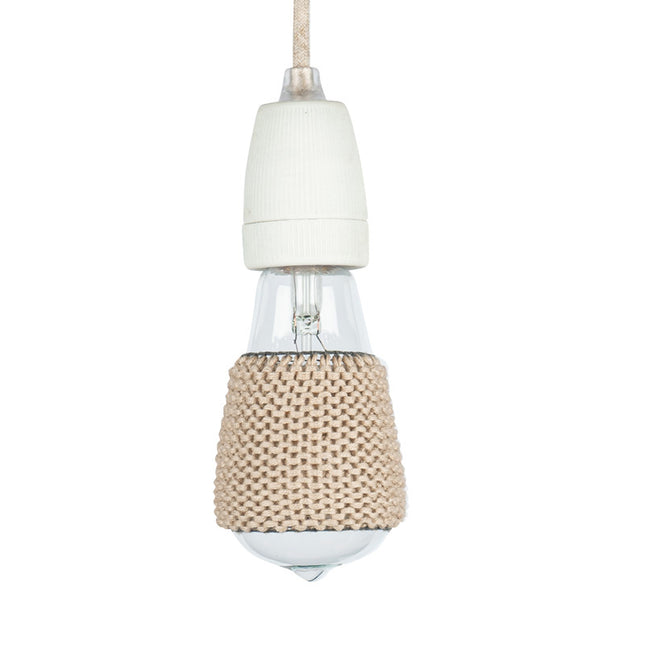 LampSleeve Latte Brown - Squirrel ST64 / Peer A60 | Small