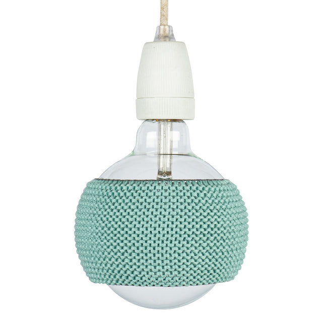 LampSleeve Vintage Blue  - Globe 125 mm | Large