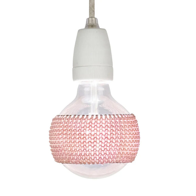 LampSleeve Vintage Pink  - Globe 95 mm | Medium