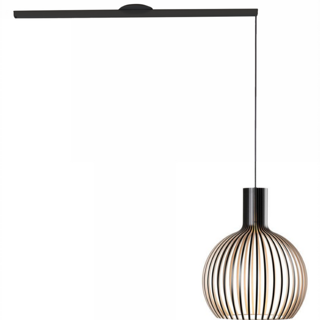 Lightswing Lightswing® Single Mat Zwart | Ophangsysteem 1 lamp