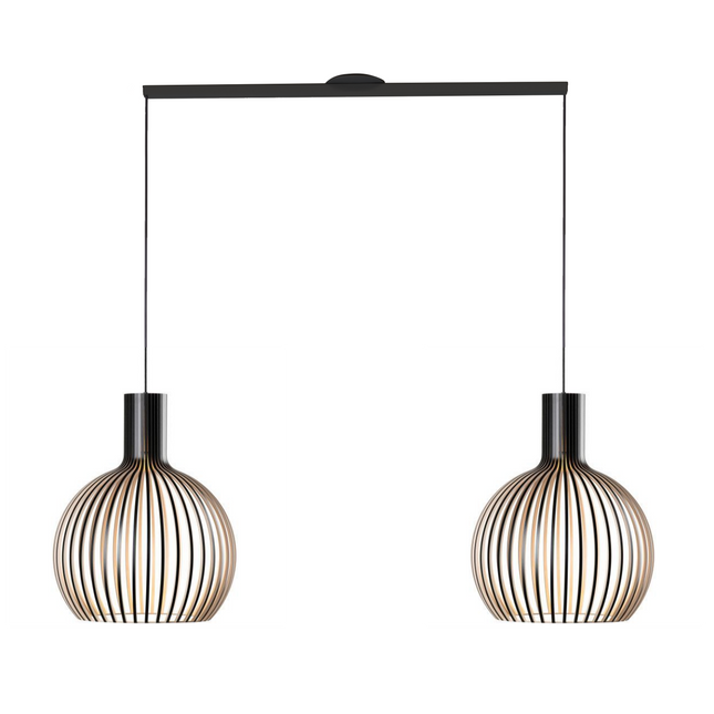 Lightswing Lightswing® Twin Mat Zwart | Ophangsysteem 2 lampen