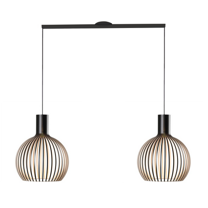 Lightswing Lightswing® Twin Mat Zwart | Ophangsysteem 2 lampen