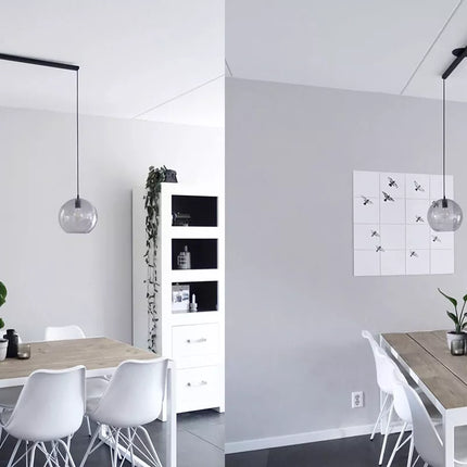 Lightswing Lightswing® Twin Mat Zwart | Ophangsysteem 2 lampen