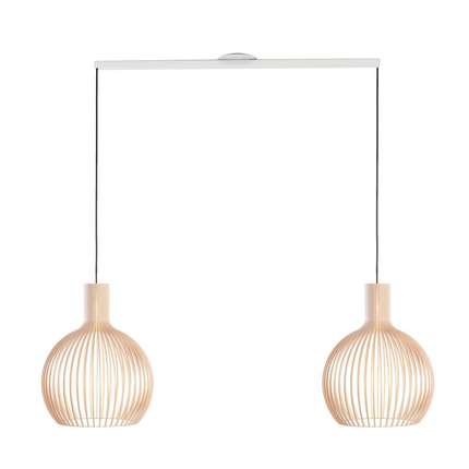Lightswing Lightswing® Twin Wit | Ophangsysteem 2 lampen