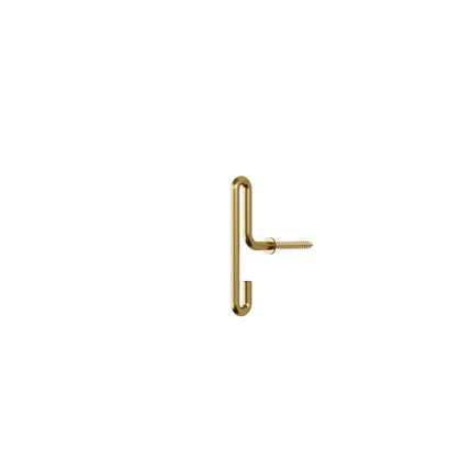 Moebe Wandhaak - klein - set 2 stuks | Mat Goud (S)