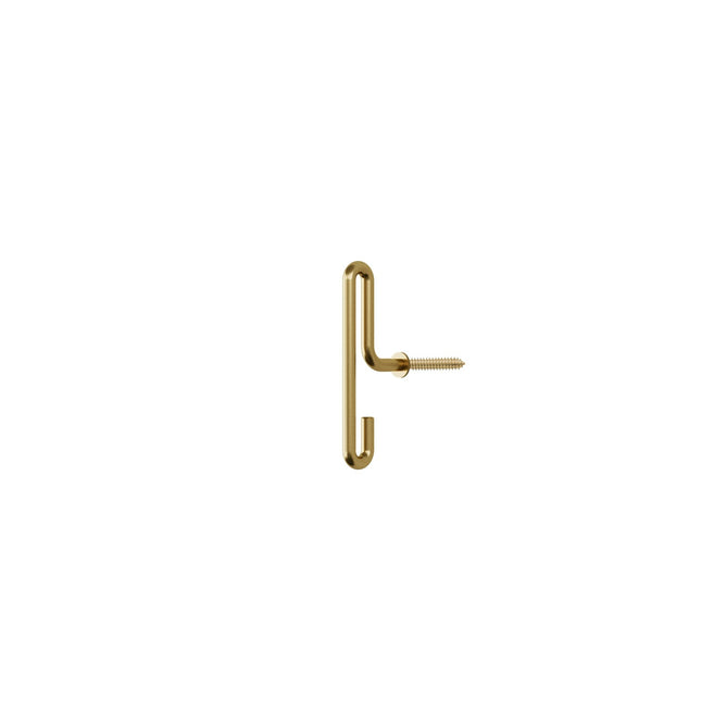 Moebe Wandhaak - klein - set 2 stuks | Mat Goud (S)