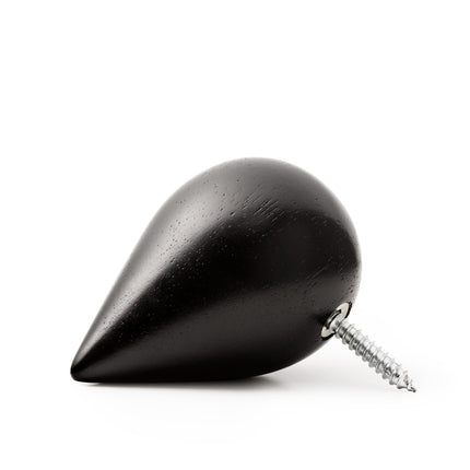 Normann Copenhagen Dropit Wandhaak - set 2 stuks | Zwart (Small)